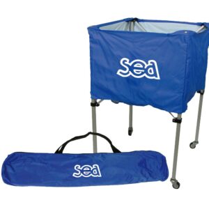 Sporti France Folding Ball Cart Azul Up To 15 Balls