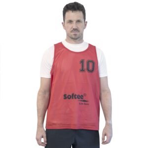 Softee Numbered 16 To 20 5 Units Bib Rojo Junior Hombre