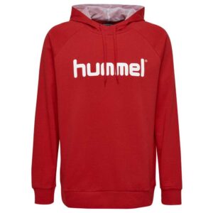 Hummel Go Logo Hoodie Rojo 12 Years Niño
