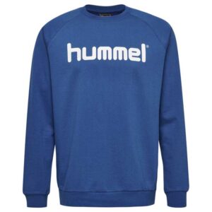Hummel Go Cotton Logo Sweatshirt Azul L Hombre
