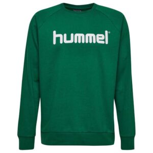 Hummel Go Logo Sweatshirt Verde 8 Years Niño