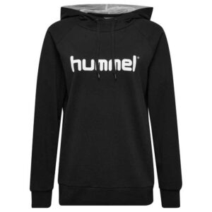 Hummel Go Logo Hoodie Negro S Mujer