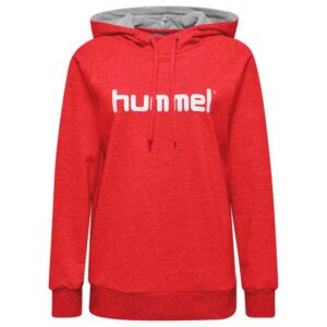 Hummel Go Logo Hoodie Rojo S Mujer