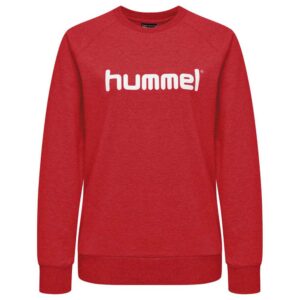 Hummel Go Logo Sweatshirt Rojo XS Mujer