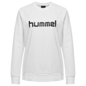 Hummel Go Logo Sweatshirt Blanco M Mujer