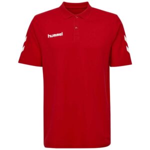 Hummel Go Cotton Short Sleeve Polo Rojo 6 Years Niño