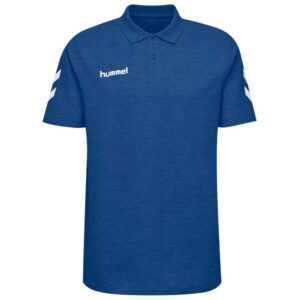 Hummel Go Cotton Short Sleeve Polo Azul 10 Years Niño