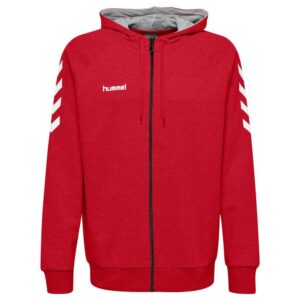 Hummel Go Cotton Full Zip Sweatshirt Rojo XL Hombre