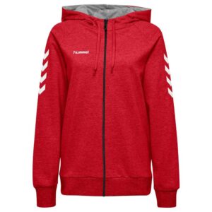 Hummel Go Full Zip Sweatshirt Rojo L Mujer