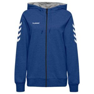 Hummel Go Full Zip Sweatshirt Azul S Mujer