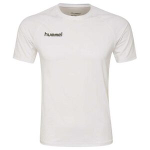 Hummel First Performance Short Sleeve T-shirt Blanco M Hombre