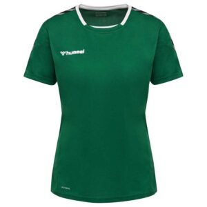 Hummel Authentic Poly Short Sleeve T-shirt Verde XS Mujer