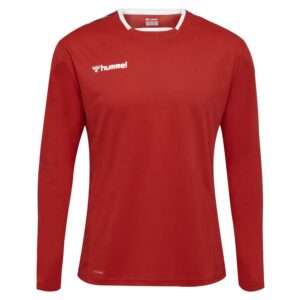 Hummel Authentic Poly Long Sleeve T-shirt Rojo S Hombre