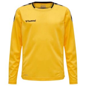 Hummel Authentic Poly Long Sleeve T-shirt Amarillo 6 Years Niño