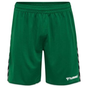 Hummel Authentic Poly Shorts Verde S Hombre