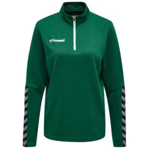 Hummel Authentic Sweatshirt Verde M Mujer