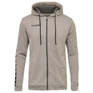 Hummel Authentic Full Zip Sweatshirt Gris 6 Years Niño