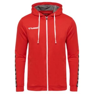 Hummel Authentic Full Zip Sweatshirt Rojo 6 Years Niño