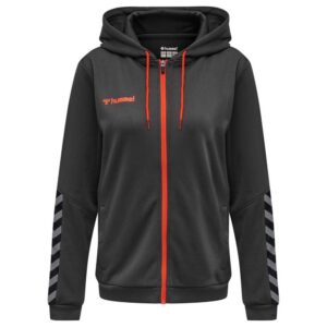 Hummel Authentic Full Zip Sweatshirt Gris M Mujer