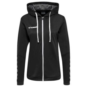 Hummel Authentic Full Zip Sweatshirt Negro L Mujer