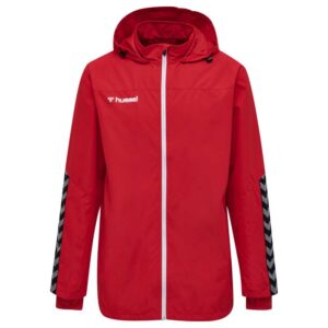 Hummel Authentic All Weather Jacket Rojo 16 Years Niño