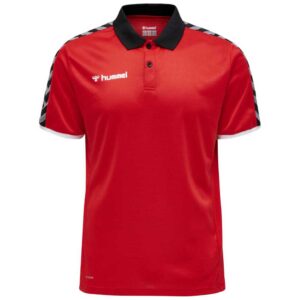 Hummel Authentic Functional Short Sleeve Polo Rojo S Hombre