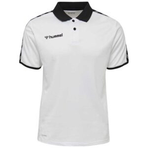 Hummel Authentic Functional Short Sleeve Polo Blanco S Hombre
