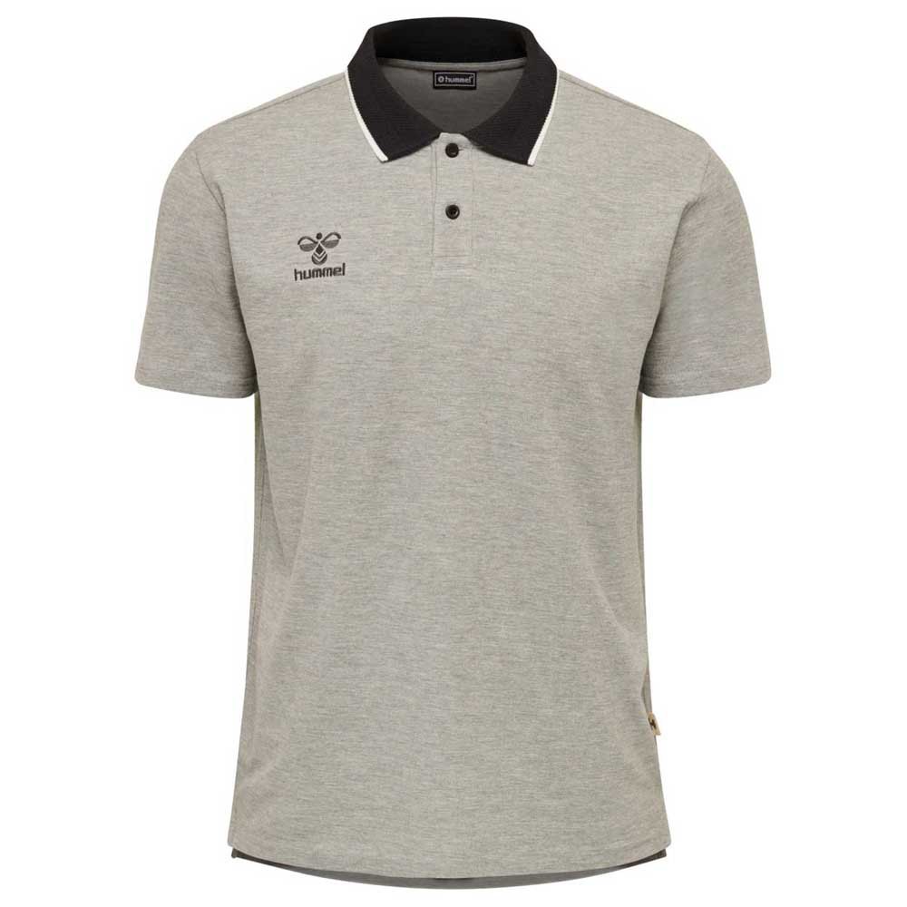 Hummel Move Short Sleeve Polo Gris M Hombre