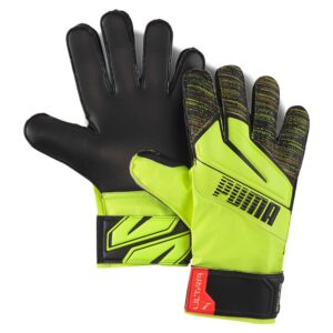 Puma Ultra Protect 3 Rc Game On Pack Goalkeeper Gloves Amarillo,Negro 11