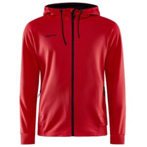 Craft Adv Unify Full Zip Sweatshirt Rojo M Hombre