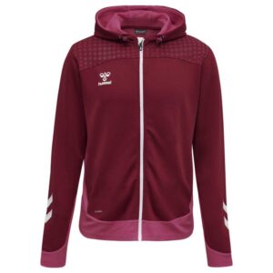 Hummel Lead Poly Full Zip Sweatshirt Rojo 3XL Hombre