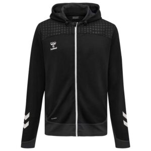 Hummel Lead Full Zip Sweatshirt Negro 12 Years Niño