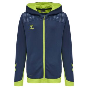 Hummel Lead Full Zip Sweatshirt Azul 6 Years Niño