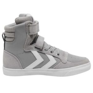 Hummel Slimmer Stadil Leather High Shoes Gris EU 35