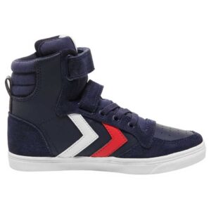 Hummel Slimmer Stadil Leather High Shoes Azul EU 38