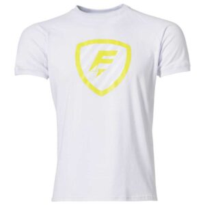 Force Xv Blason Short Sleeve T-shirt Blanco XL Hombre