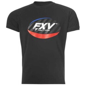Force Xv Ovale Short Sleeve T-shirt Negro XL Hombre