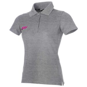 Force Xv Classic Force Short Sleeve Polo Gris 2XL Mujer