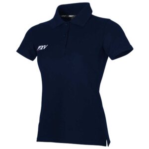 Force Xv Classic Force Short Sleeve Polo Azul L Mujer