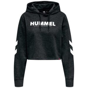 Hummel Legacy Cropped Hoodie Negro XL Mujer