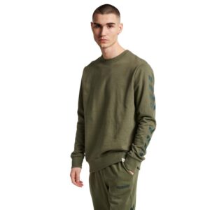Hummel Legacy Chevron Sweatshirt Verde S Mujer
