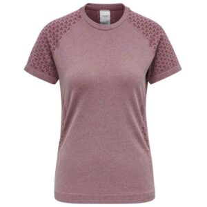 Hummel Ci Seamless Short Sleeve T-shirt Rosa XS Mujer