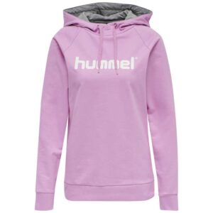 Hummel Go Cotton Logo Hoodie Lila XS Mujer