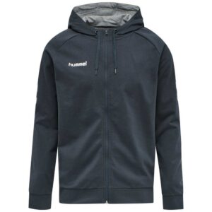 Hummel Go Cotton Full Zip Sweatshirt Azul M Hombre
