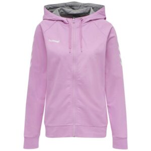 Hummel Go Cotton Full Zip Sweatshirt Lila XS Mujer