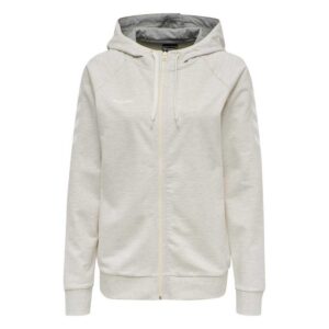 Hummel Go Cotton Full Zip Sweatshirt Gris XL Mujer