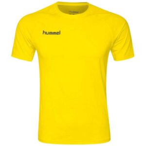 Hummel First Performance Short Sleeve T-shirt Amarillo XL Hombre