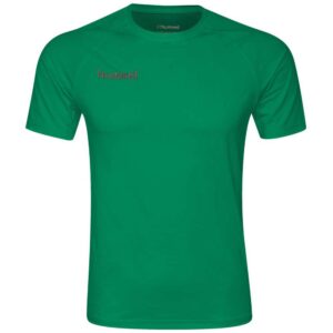Hummel First Performance Short Sleeve T-shirt Verde S Hombre