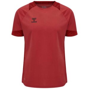 Hummel Lead Poly Short Sleeve T-shirt Rojo 2XL Hombre