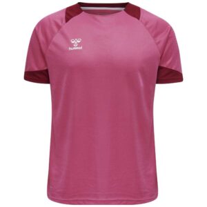 Hummel Lead Poly Short Sleeve T-shirt Rosa L Hombre